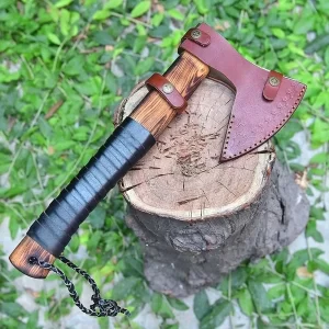 viking handmade axe, axes, steel axe, handmade axe, axe in USA, cheap axe, custom axe, rose wood axe, high carbon steel axe, collectible viking axe, outdoor axe, throwing axe, camping axe, axe for sale USA