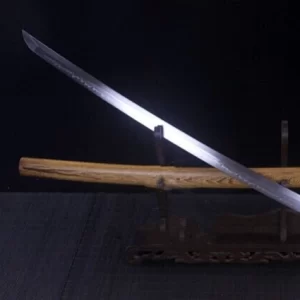 ninja wooden sword, ninja sword with stainless steel blade, wooden handle ninja sword, stainless steel ninja sword, ninja collectible sword, ninja replica sword, sword for ninja cosplay, wooden ninja katana, display ninja sword usa